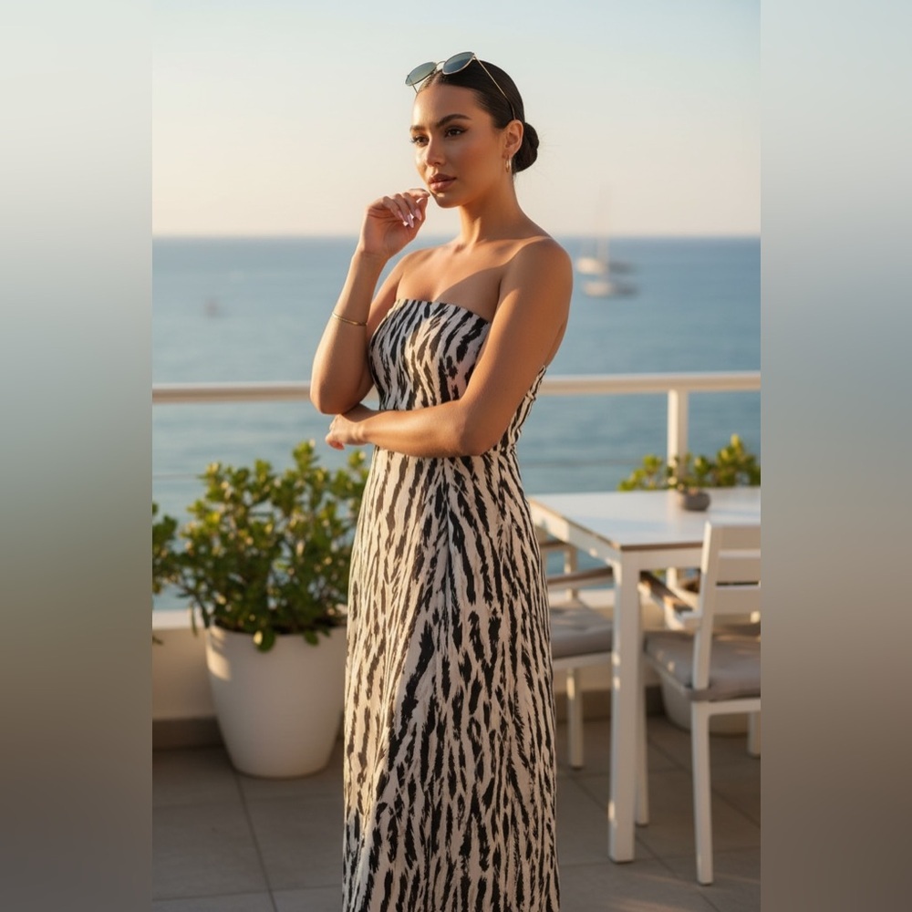 BCBGMaxAzria Jesse Strapless Dress
